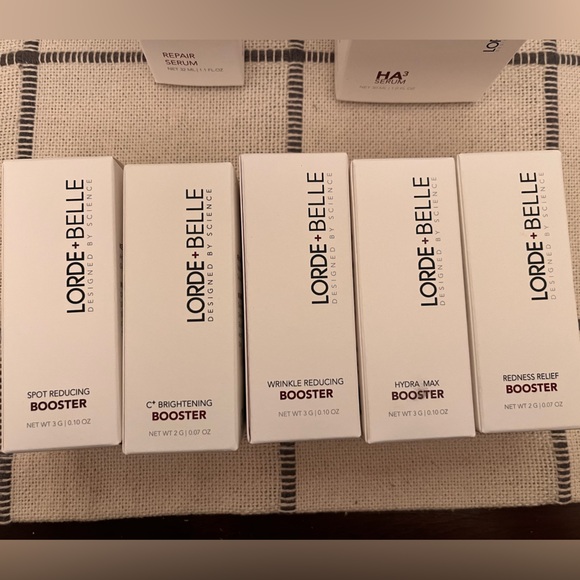 Lorde + Belle Products Bundle HA3 Serum, Repair Serum 5 Boosters Great Deal - Picture 4 of 5
